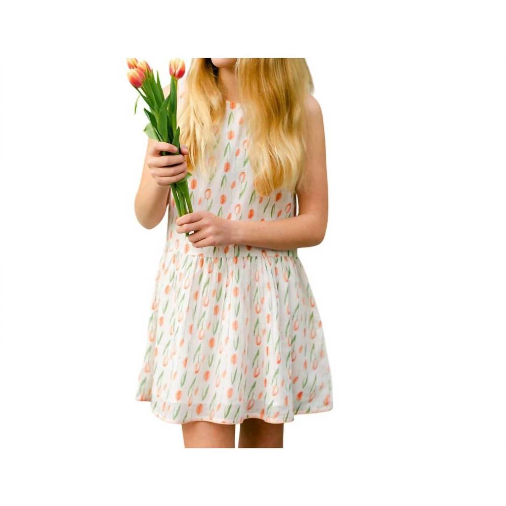 NEW DEAR GEORGIE sully dress in tulips